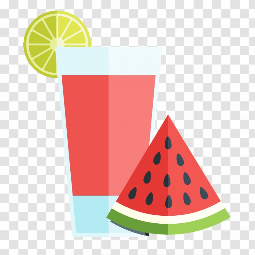 Juice Watermelon Image Design - Poster Transparent PNG