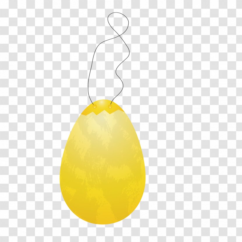 Yellow Pattern - Easter Vector Creative Tag Transparent PNG