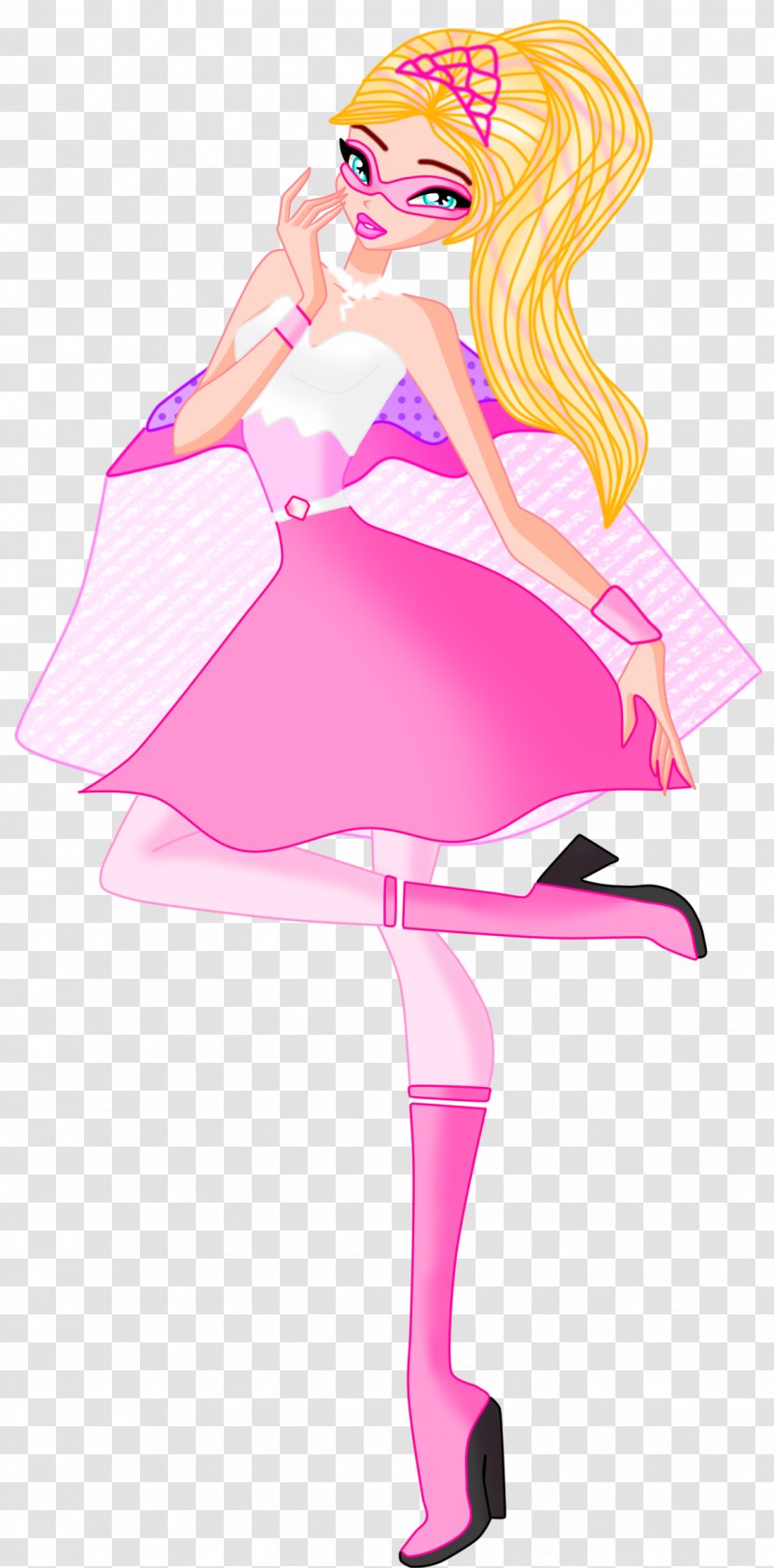 Super Sparkle Barbie Doll Mattel - Frame Transparent PNG