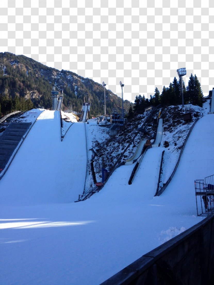 Oberstdorf Skiing Piste Snow Ski Jumping - Equipment - Winter Transparent PNG