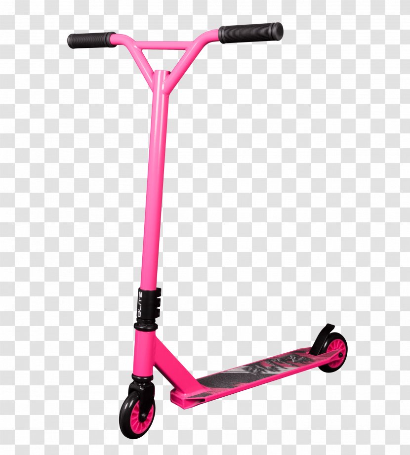Kick Scooter Freestyle Scootering Stuntscooter Bicycle - Motorcycle Stunt Riding - Rich Pink Flower Buckle Free Photos Transparent PNG