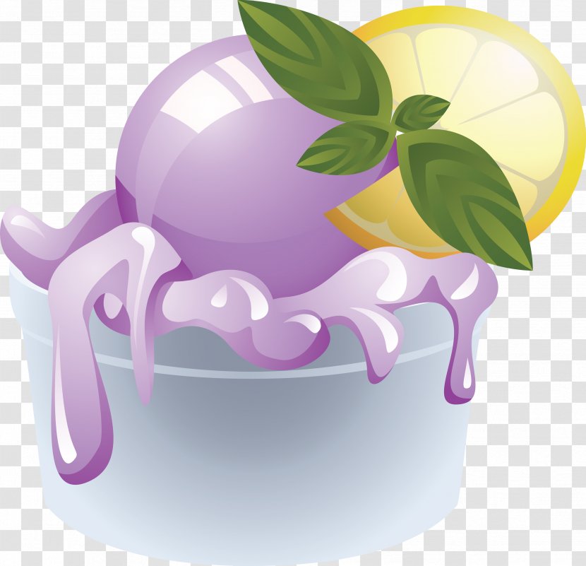 Ice Cream Cone Juice - Product Design - Image Transparent PNG