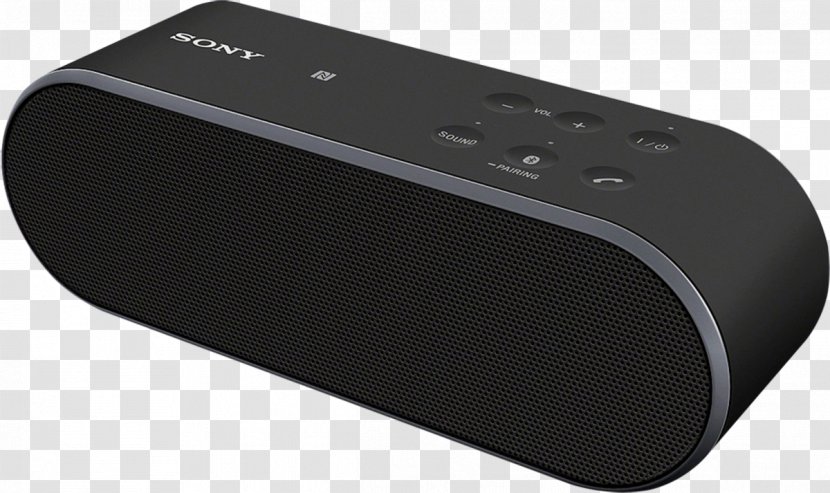 Sony SRS-X2 Loudspeaker Wireless Speaker Electronics Accessory - Nearfield Communication - Bluetooth Transparent PNG