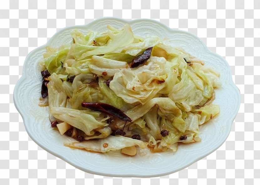 Twice Cooked Pork Karedok Moo Shu Yakisoba Cabbage - Chinese Food - Shredded Transparent PNG