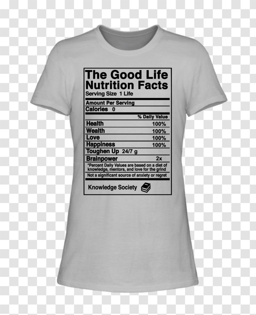 T-shirt Sleeve Font - Good Life Transparent PNG