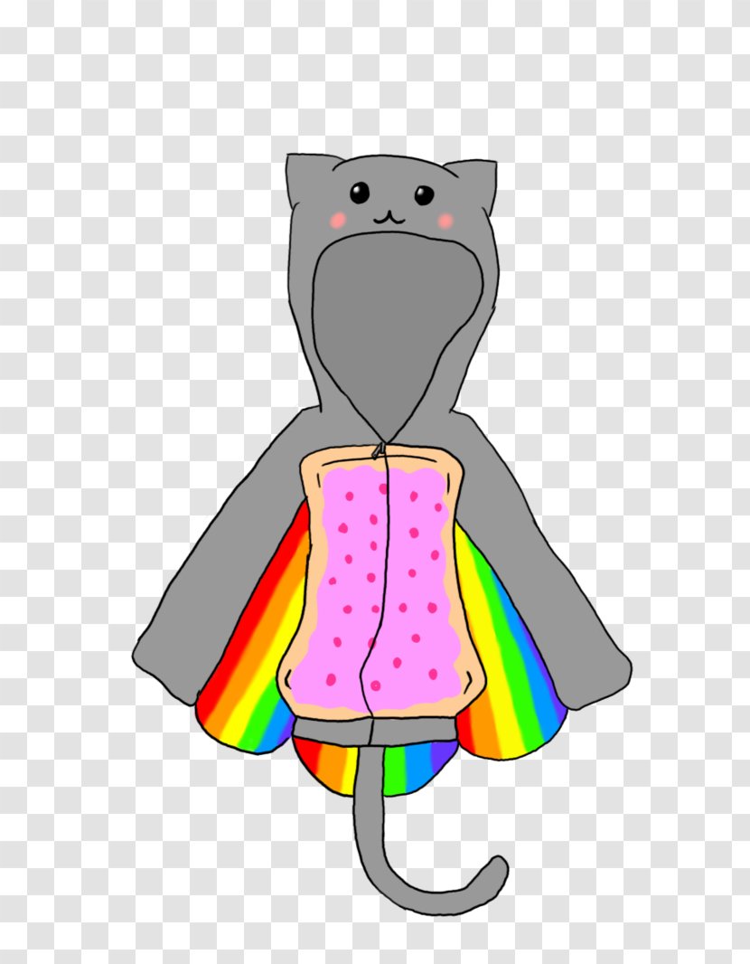 Art Slenderman Cat - Hoodie - Nyan Transparent PNG