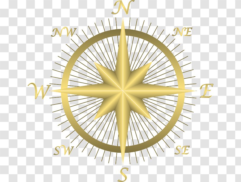 North Compass Rose - Symmetry Transparent PNG