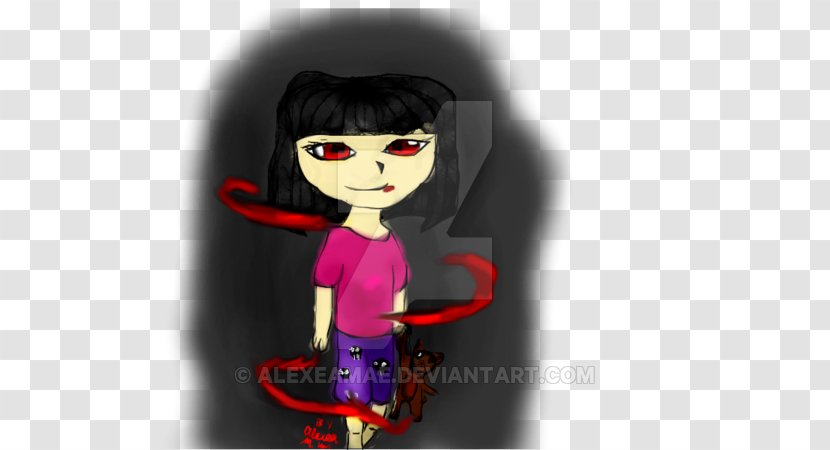 Black Hair Character Animated Cartoon - Hide And Seek Transparent PNG