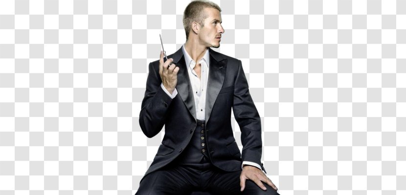 David Beckham Armani Suit Clothing Fashion - Outerwear Transparent PNG