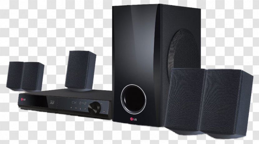 Blu-ray Disc Home Theater Systems LG Electronics 5.1 Surround Sound BH5140S - Computer Speaker - Lg Transparent PNG