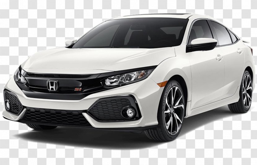 2018 Honda Civic Si Sedan Car Coupe Continuously Variable Transmission - Family - White Transparent PNG