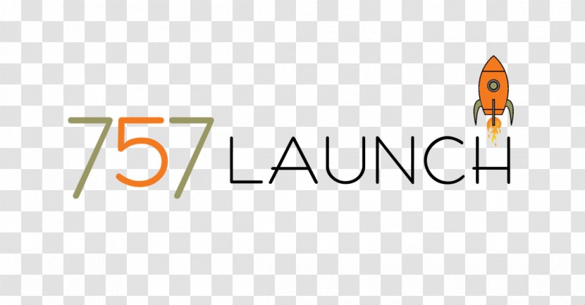 Logo Brand Font - Orange - Launch Transparent PNG