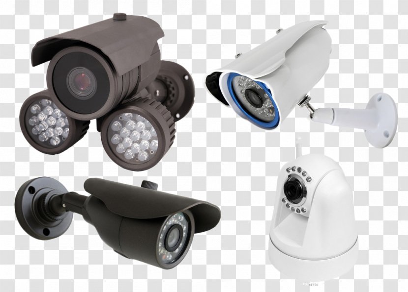 Wireless Security Camera Closed-circuit Television Surveillance - Technology - Cameras Transparent PNG