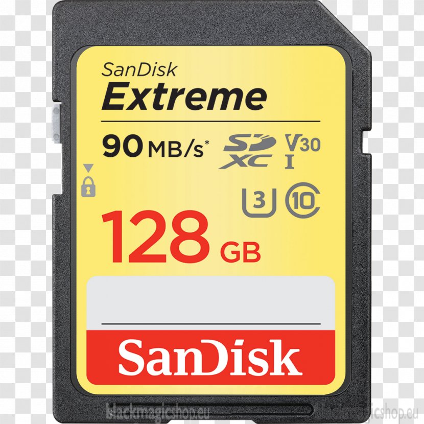 SDHC SanDisk Secure Digital Computer Data Storage Flash Memory Cards - Sign - Camera Transparent PNG