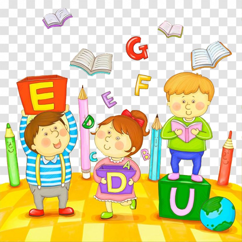 Pencil - Play - Children And Pencils Transparent PNG