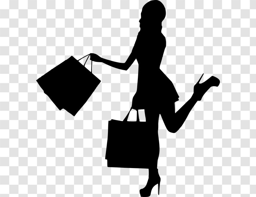 Shopping Bags & Trolleys Centre Online - Silhouette - Bag Transparent PNG