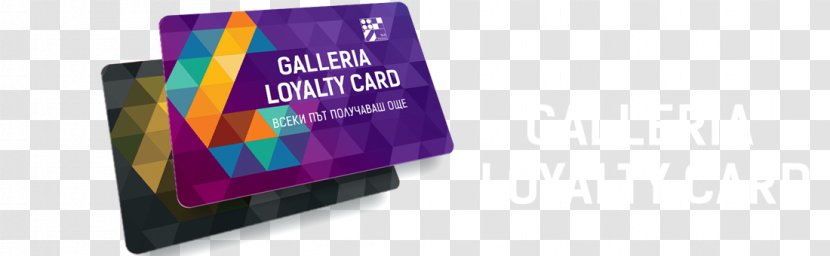 Brand Plastic - Purple - Loyalty Card Transparent PNG