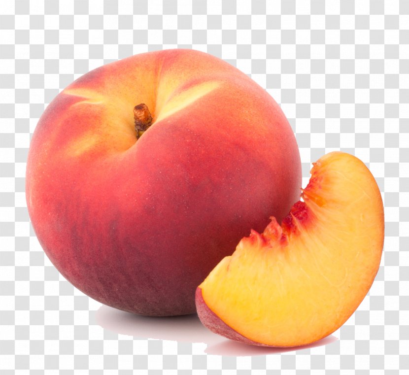 Peach Cream Fruit - Dish - Pic Transparent PNG