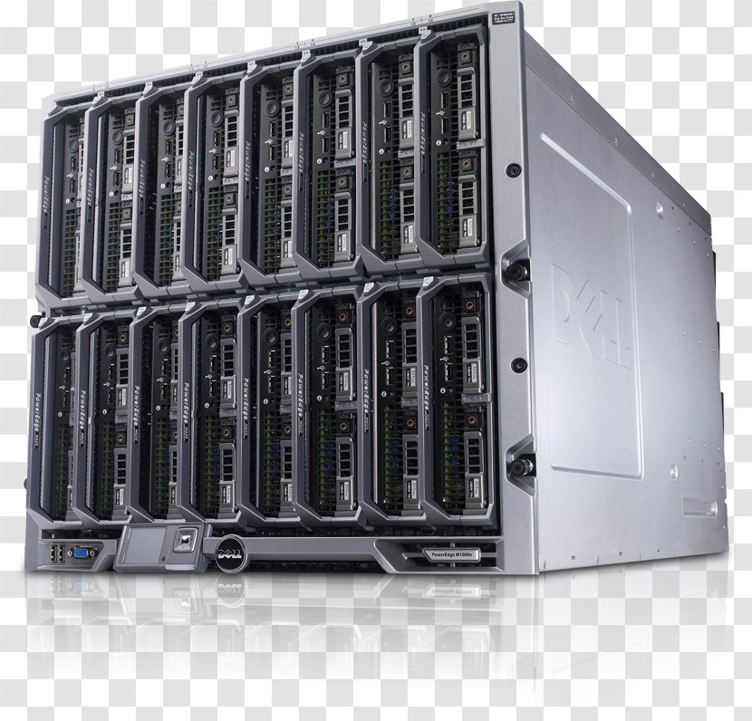 Dell PowerEdge Blade Server Computer Servers M1000e - Network - Intel Transparent PNG