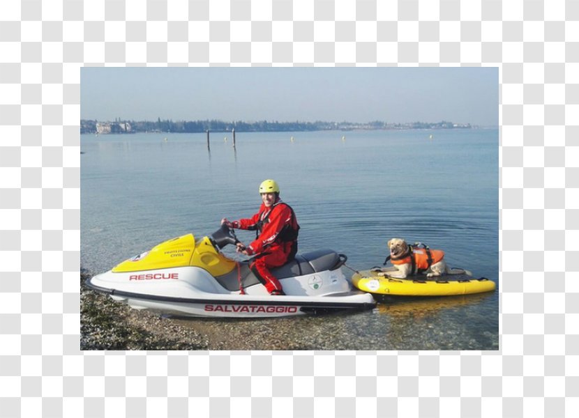 Jet Ski Personal Water Craft Inflatable Boat Rescue - Vehicle Transparent PNG
