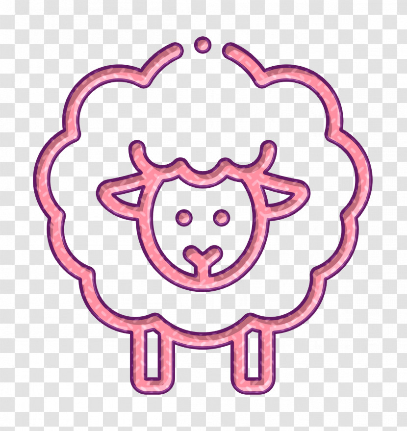 Fabric Features Icon Sheep Icon Transparent PNG