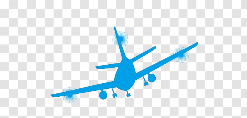 Airplane Fixed-wing Aircraft - Royaltyfree - Vector Pictures Transparent PNG