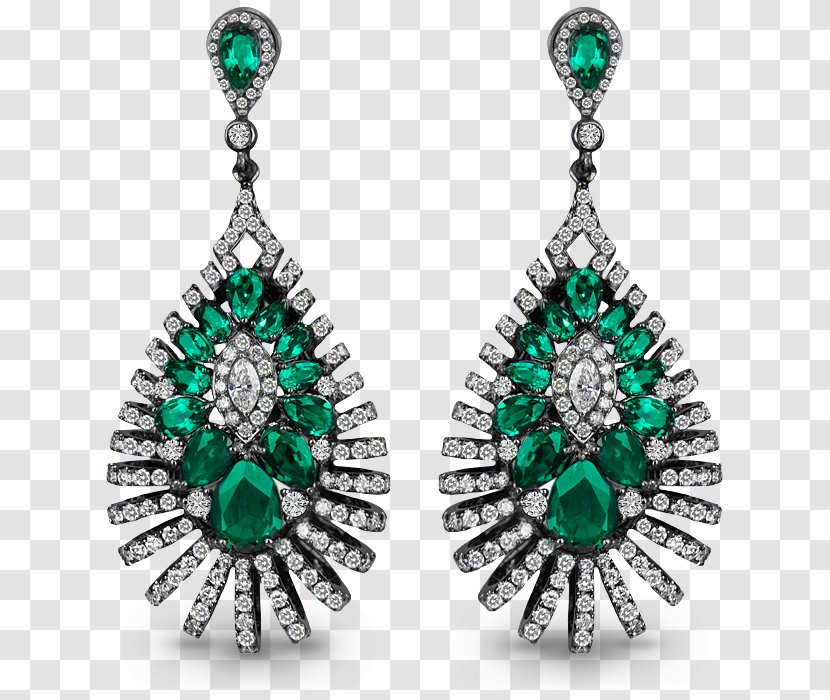 Emerald Earring Jacob & Co Jewellery Costume Jewelry Transparent PNG