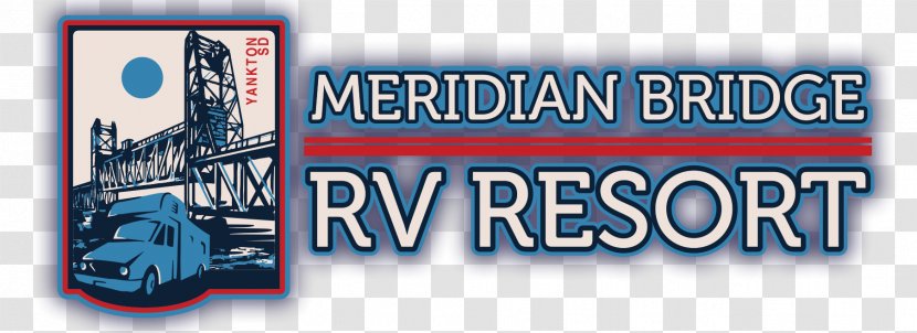Meridian Bridge RV Resort Yankton Campsite Caravan Park - Text Transparent PNG