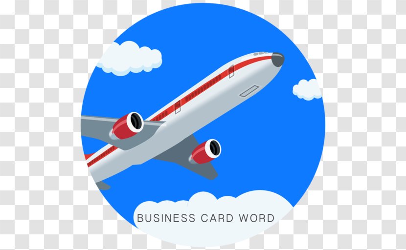 Airplane Aircraft - Business Card Hand Transparent PNG
