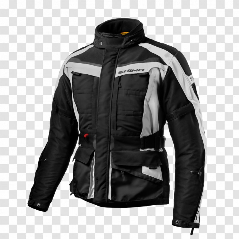 Leather Jacket Clothing Motorcycle Allegro - Black Transparent PNG