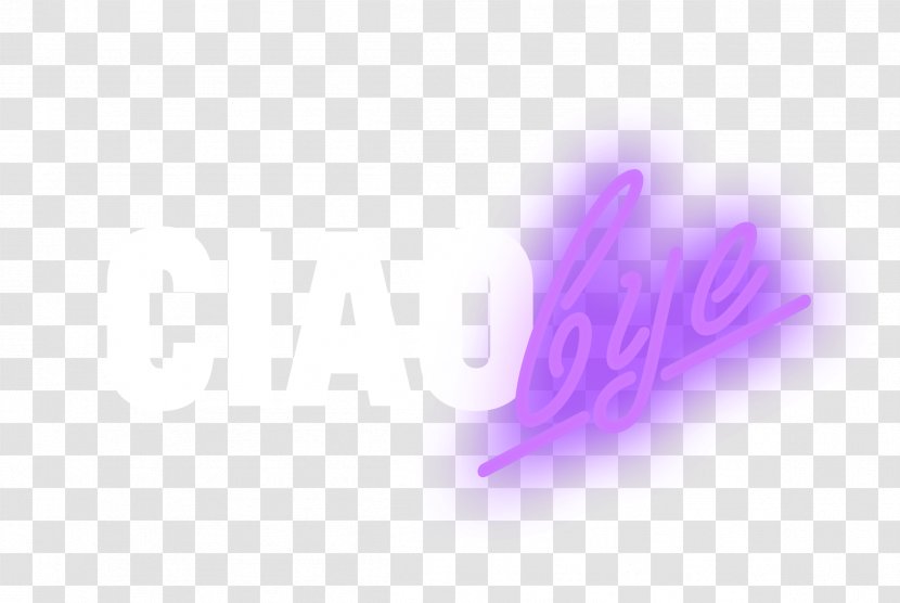 Logo Desktop Wallpaper Close-up Computer Font - Purple - Bye Transparent PNG