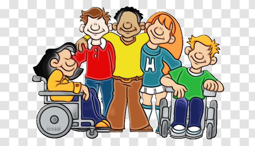 Group Of People Background - Disability - Vehicle Family Pictures Transparent PNG