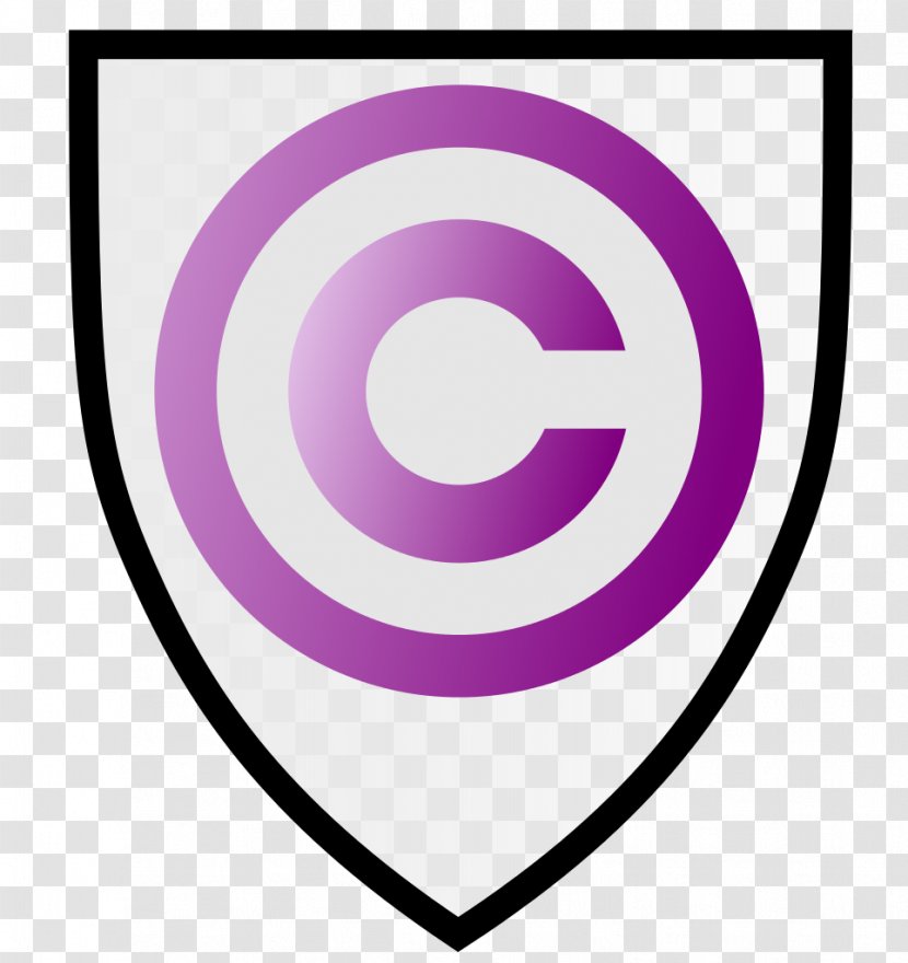 Clip Art Logo - Violet - Copyright Transparent PNG