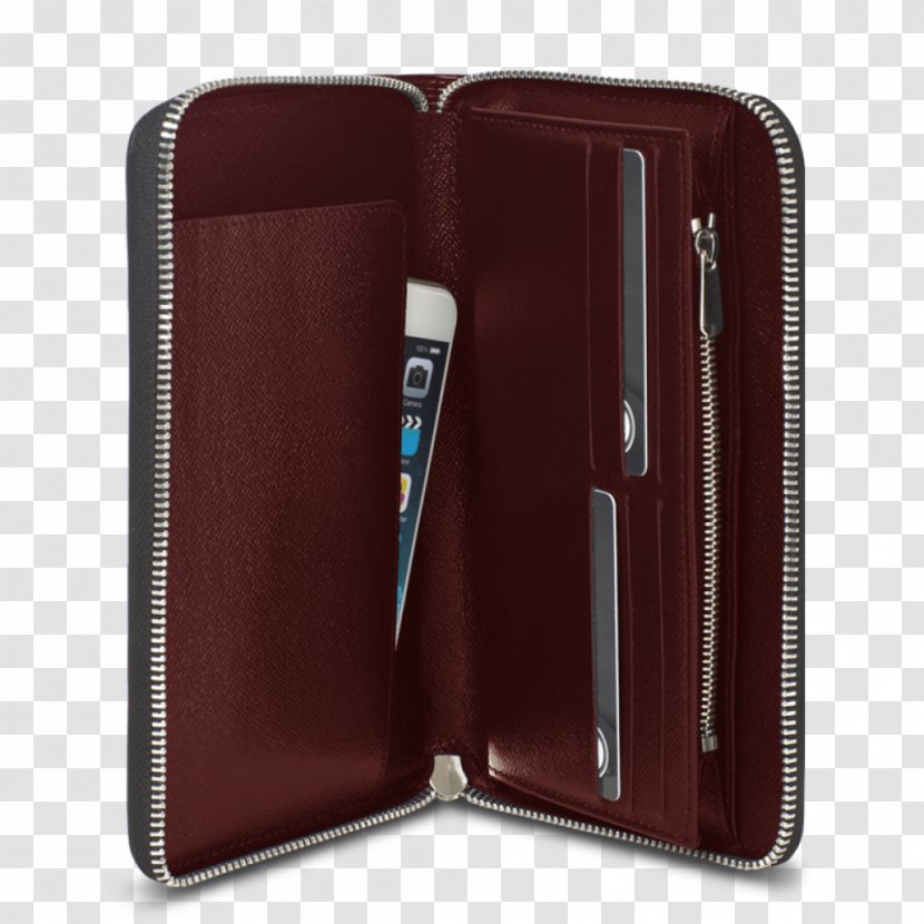 Wallet Leather IPhone 6 Plus Bag Pocket Transparent PNG
