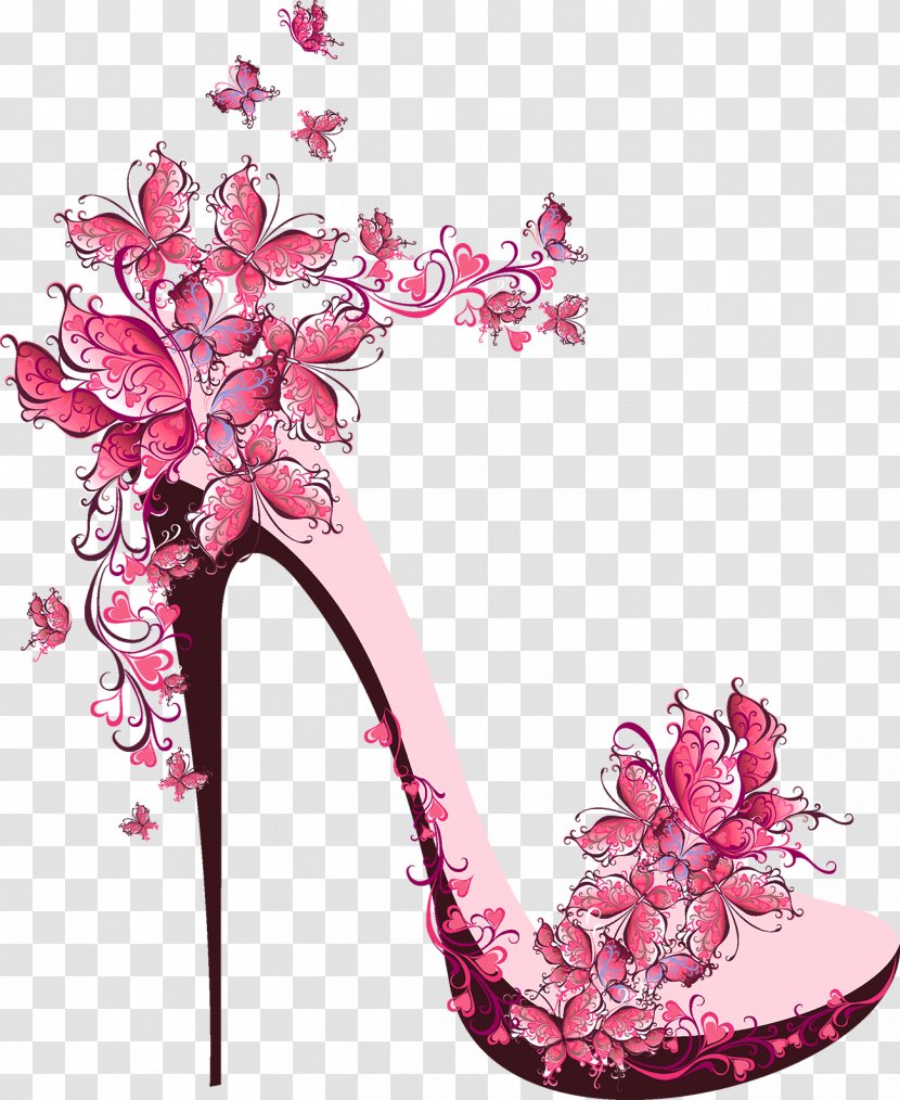 High-heeled Footwear Shoe Stock Photography Clip Art - Beautiful High Heels Transparent PNG