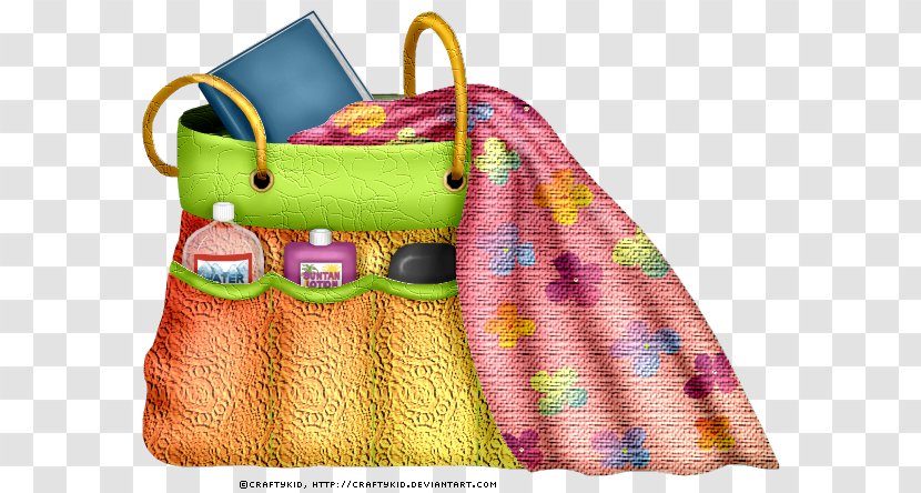Handbag Tote Bag Beach Satchel - Travel - Summer Holidays Transparent PNG