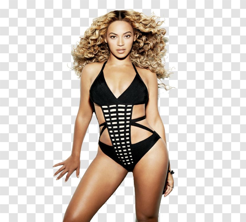 Beyoncé One-piece Swimsuit Model Human Body - Tree - Jennifer Lopez Transparent PNG