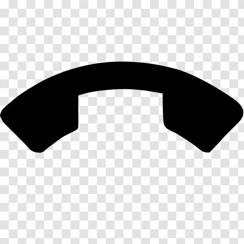 Telephone Call Mobile Phones - Black And White - Phone Icon Transparent PNG