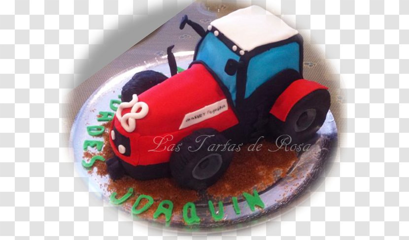 Car Sugar Paste Torte Cake Decorating Toy - Pasteles - Massey Ferguson Tractor Transparent PNG