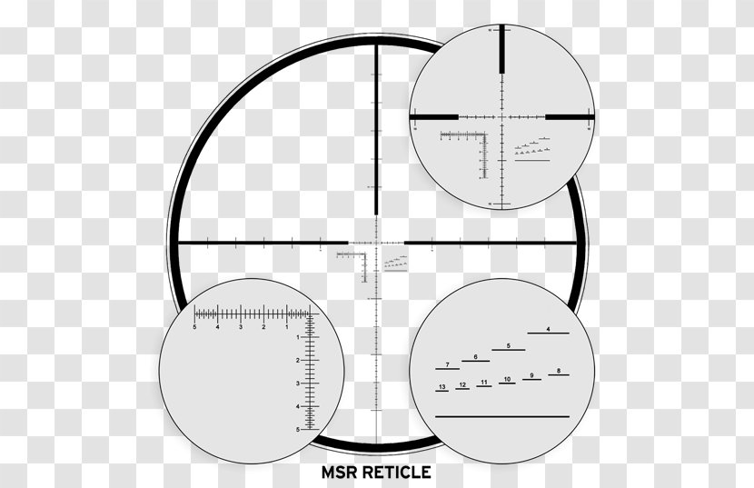 Optics Telescopic Sight Military STEINER-OPTIK GmbH Reticle - Cartoon Transparent PNG