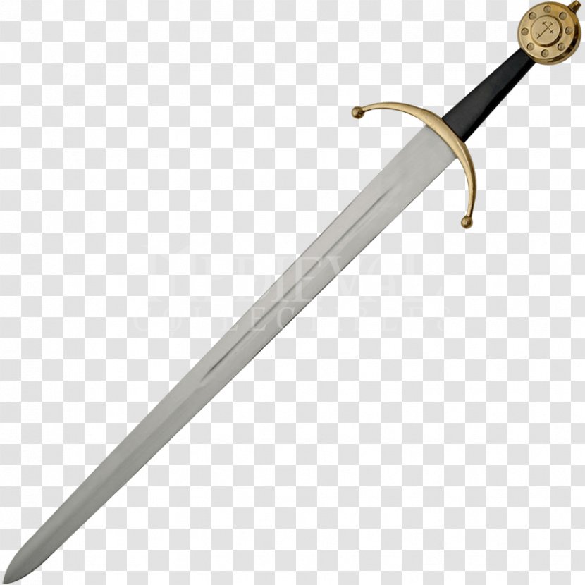 Middle Ages Knightly Sword Weapon - Knight Transparent PNG