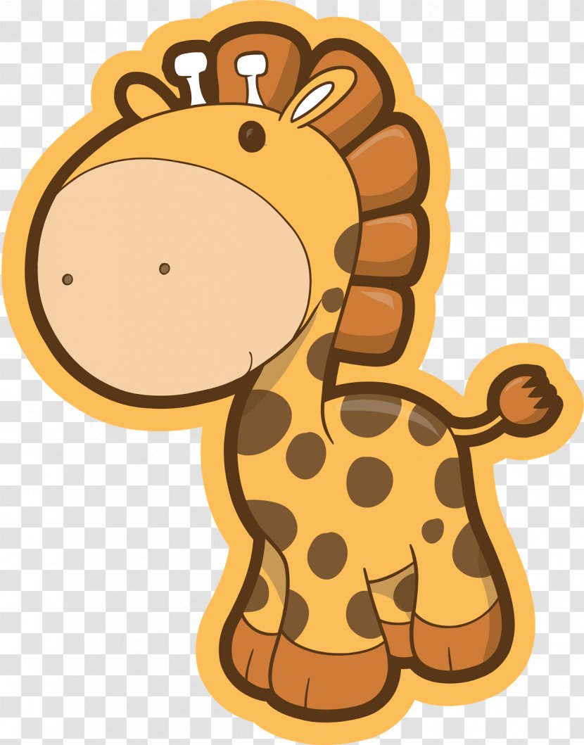 Giraffe Drawing Clip Art - Cuteness - Illustration Transparent PNG