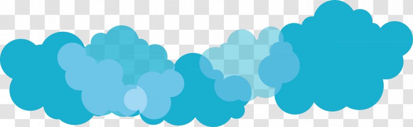 Cloud Blue Euclidean Vector Computer File - Azure Transparent PNG