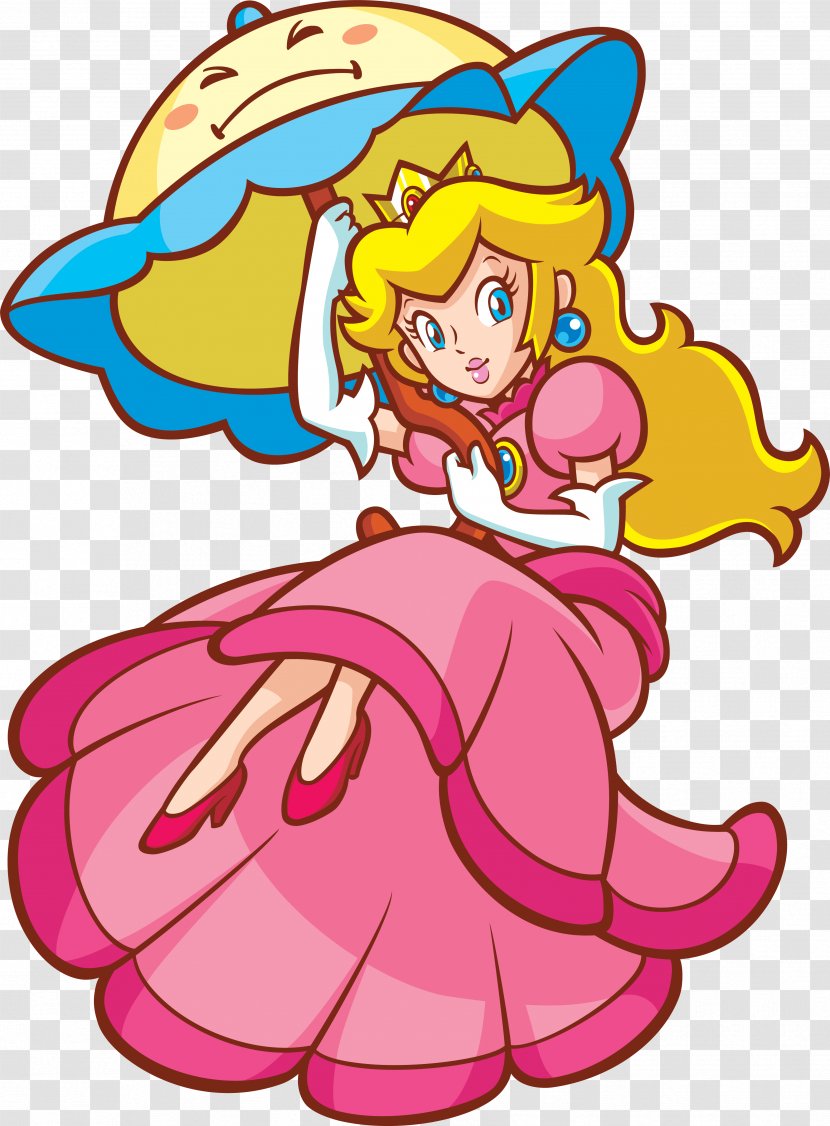 Super Mario Bros. Princess Peach - Flower Transparent PNG