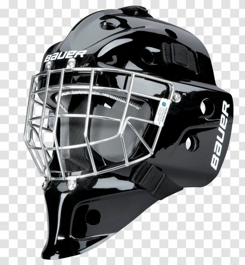 National Hockey League Goaltender Mask Bauer Ice Equipment - Protective Gear In Sports Transparent PNG