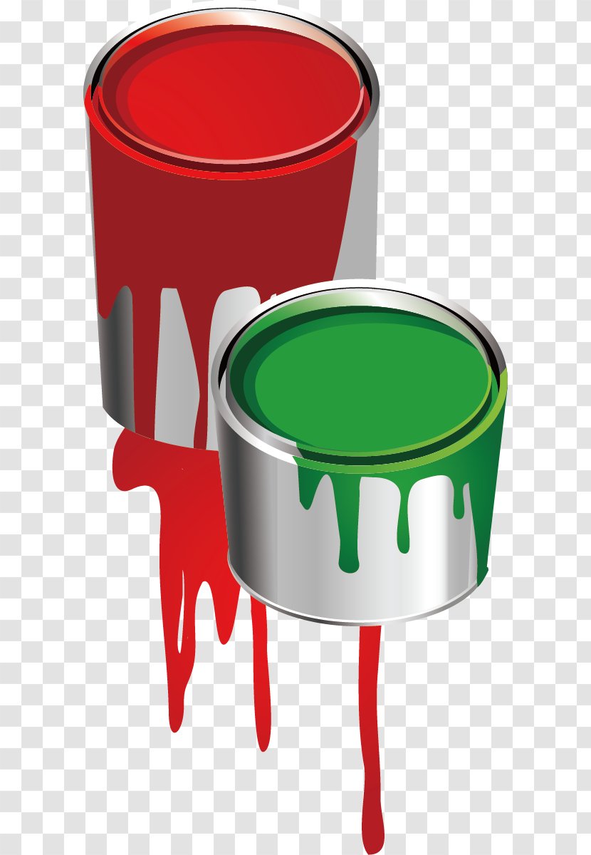 ConstruTarga Painting Art - Borste - Paint Bucket Transparent PNG