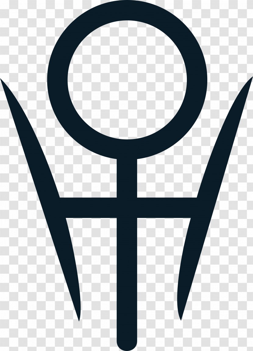 Sailor Uranus Saturn Neptune Astrological Symbols - Silhouette Transparent PNG