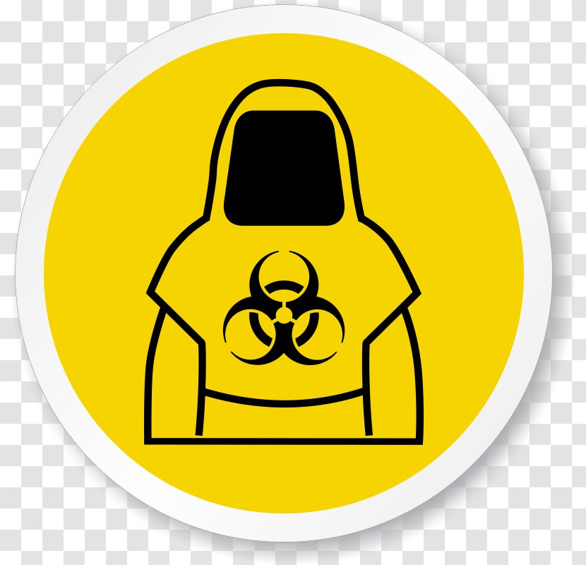 Biological Hazard Symbol Sign Personal Protective Equipment Biosafety Level Transparent PNG