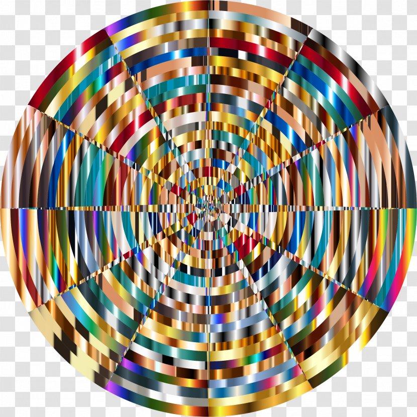 Psychedelia Clip Art - Wormhole - Wheel Of Dharma Transparent PNG