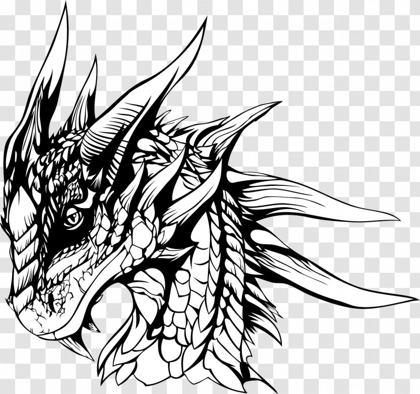 Drawing Dragon DeviantArt Pencil Sketch Transparent PNG